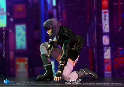 Preventa Figura Motoko Kusanagi (Exclusiva PX Previews) - Ghost in the Shell - Exquisite Super Series marca HIYA ESS0 escala pequeña 1/12