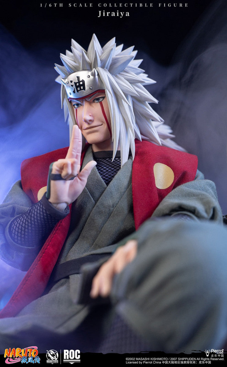 Preventa Figura Jiraiya (Standard version) - Naruto Shippuden marca Rocket Toys ROC-019 escala 1/6