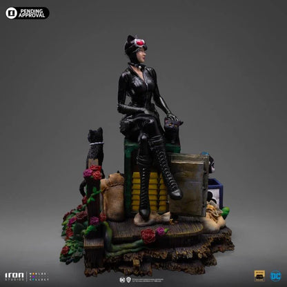 Preventa Estatua Catwoman (Deluxe) - Gotham City Sirens - Limited Edition marca Iron Studios escala de arte 1/10