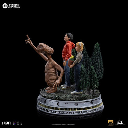 Preventa Estatua E.T., Elliot, y Gertie DELUXE - E.T. the Extra-Terrestrial - Limited Edition marca Iron Studios escala de arte 1/10