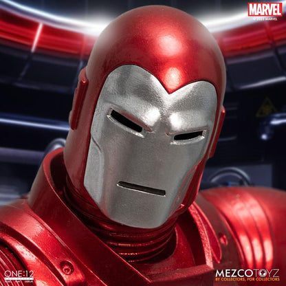 Pedido Figura Iron Man (Silver Centurion) - Marvel Comics One:12 Collective marca Mezco Toyz 76492 escala pequeña 1/12