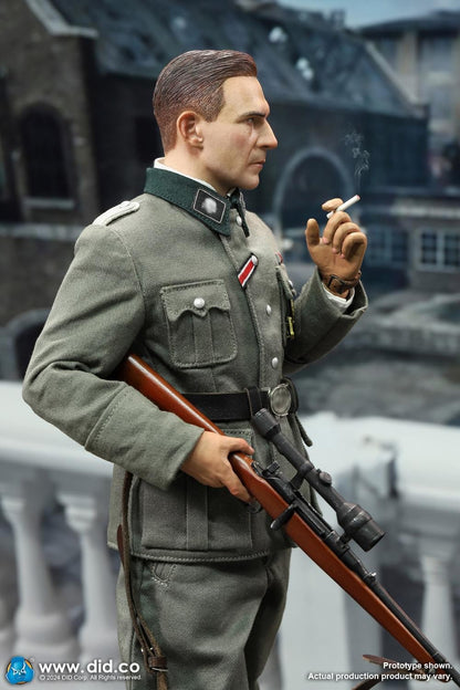 Preventa Figura Amon Göth - WWII German Officer marca DID D80178 escala 1/6