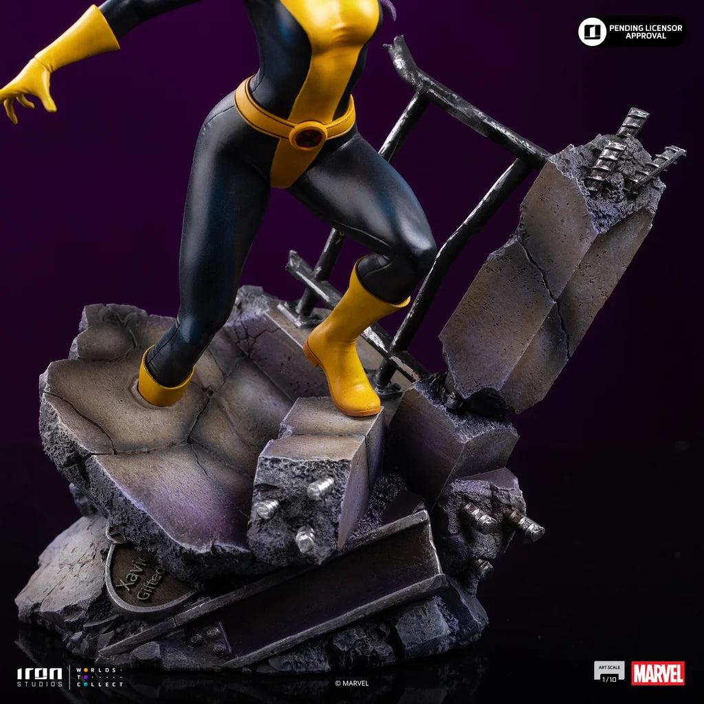 Preventa Estatua Kitty Pryde & Lockheed - X-Men Comics - Battle Diorama Series marca Iron Studios escala de arte 1/10