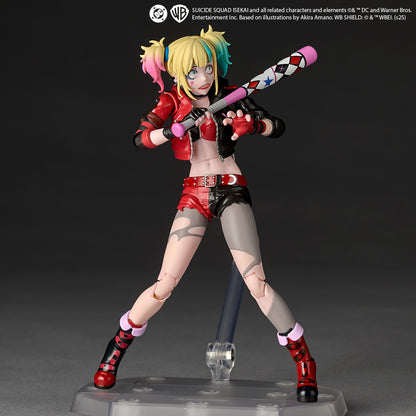 Pedido Figura Harley Quinn - Suicide Squad Isekai - Amazing Yamaguchi Revoltech marca Kaiyodo NR082 escala 1/12