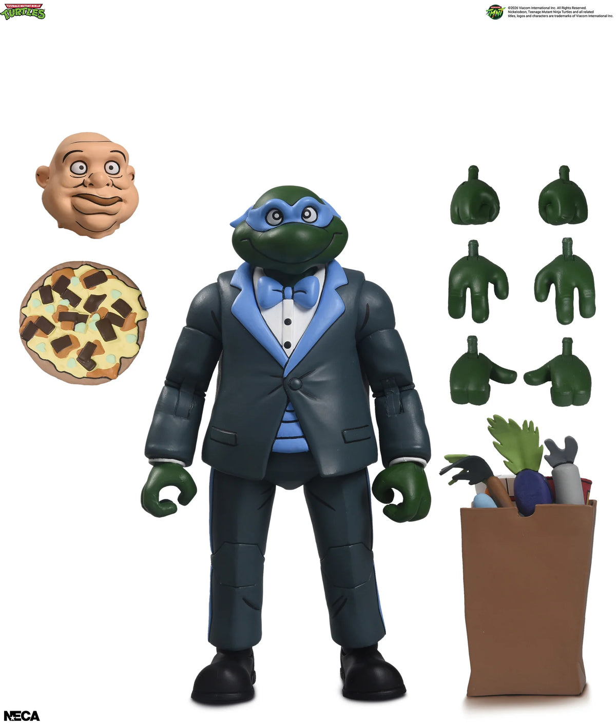 Preventa Figura Leonardo (Tuxedo) - Teenage Mutant Ninja Turtles (Animated Series) marca Neca (7 pulg.)