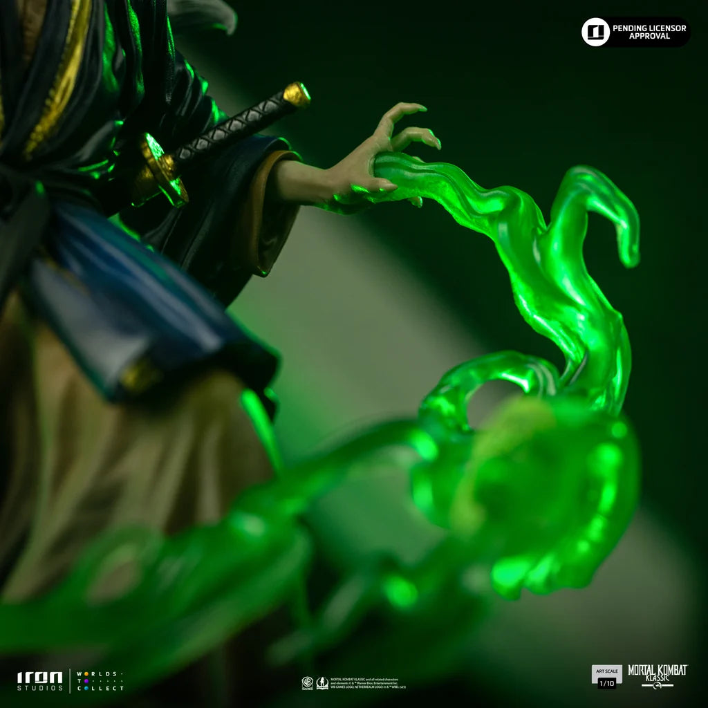 Preventa Estatua Shang Tsung - Mortal Kombat marca Iron Studios escala de arte 1/10