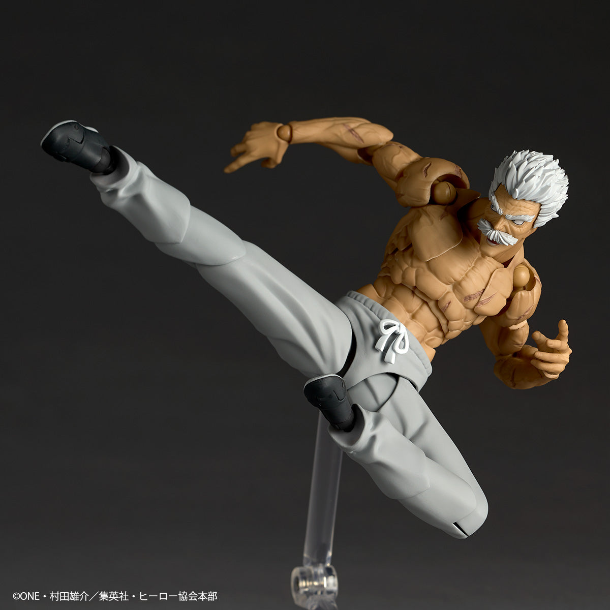 Preventa Figura Bang (Silver Fang Version)- One Punch Man - Amazing Yamaguchi Revoltech marca Kaiyodo NR113 escala 1/12