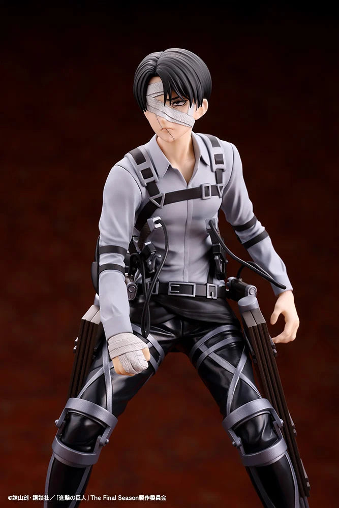 Preventa Estatua Levi Ackerman (The Final Season version) - Attack on Titan - Oshi Works marca Kotobukiya (19.5 cm)