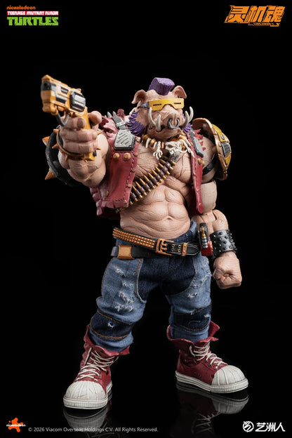 Preventa Figura Bebop - TMNT marca LINGJIHUN LJ004B escala 1/12