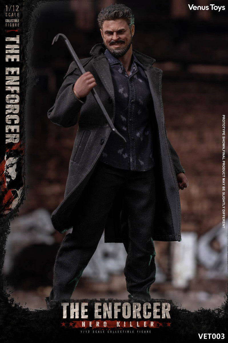Preventa Figura The Enforcer marca Venus Toys VET003 escala 1/12