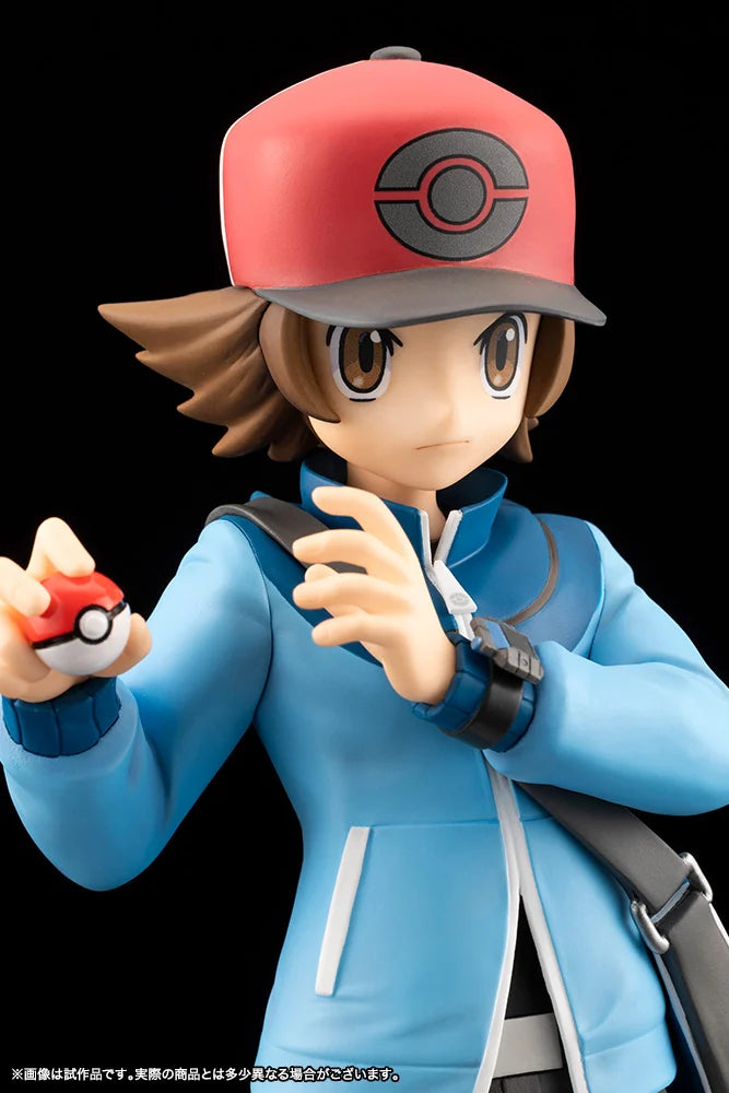 Preventa Estatua Hilbert con Victini - Pokemon - ArtFX J marca Kotobukiya escala 1/8