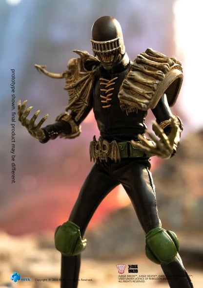 Preventa Figura Judge Death - 2000 AD Exquisite Super Series marca HIYA ESJ0054 escala 1/12