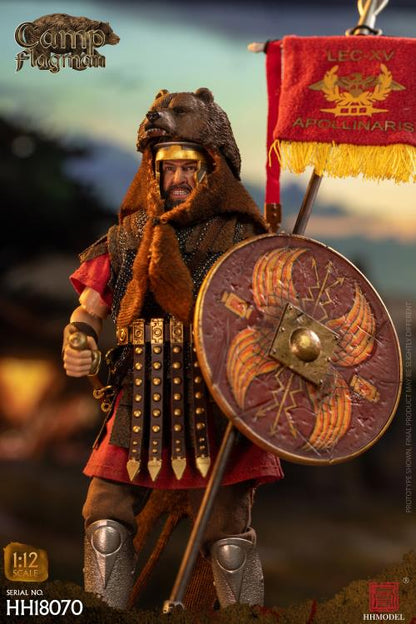 Pedido Figura Rome Camp Flagman - Imperial Legion marca HHModel HH18070 escala pequeña 1/12