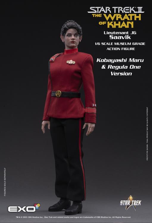 Preventa Figura Lieutenant Saavik (Kobayashi Maru version) - Star Trek: The Wrath of Khan marca EXO-6 EXO-01-047 escala 1/6