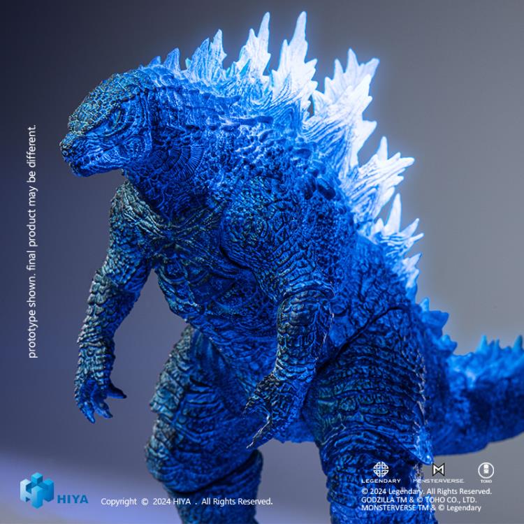 Preventa Figura Godzilla Energized (Exclusiva PX Previews) - Godzilla x Kong: The New Empire - Exquisite Basic marca HIYA EBG0187 (18 cm)