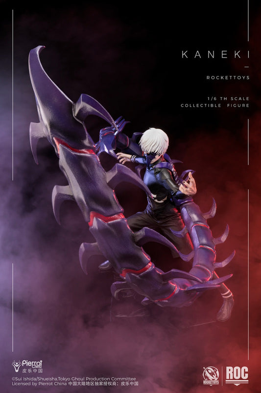 Preventa Figura KANEKI (Battle Suit Version) - Tokyo Ghoul marca Rocket Toys ROC-025 escala 1/6