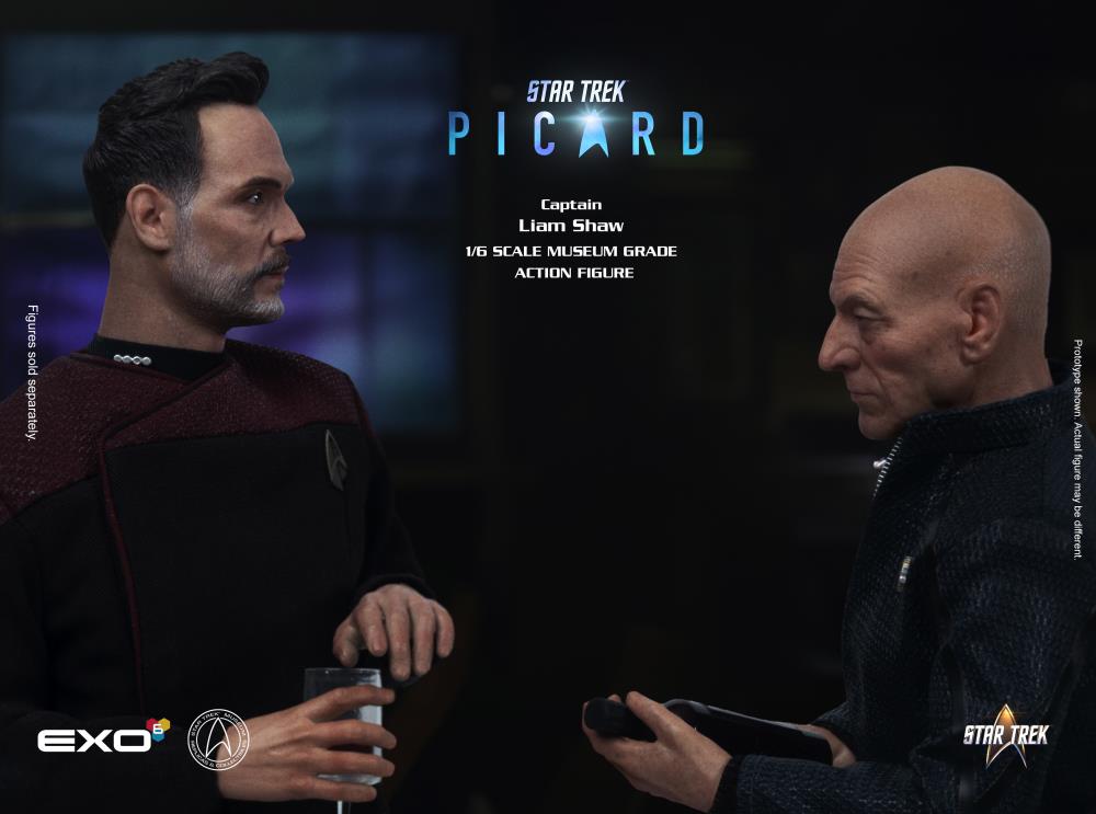 Preventa Figura Captain Liam Shaw - Star Trek: Picard marca EXO-6 EXO-02-085 escala 1/6