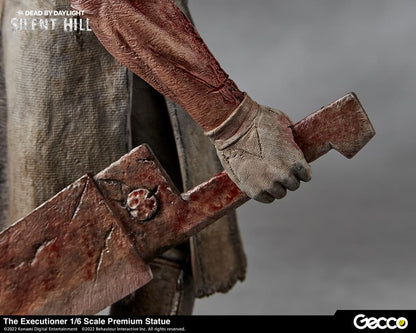 Preventa Estatua Premium Red Pyramid Thing (The Executioner) - Silent Hill x Dead by Daylight  marca Gecco escala 1/6