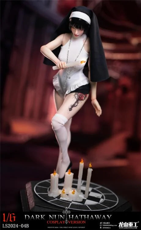 Preventa Figura Dark Nun Hathaway (Deluxe version) marca Long Shan Jin Shu LS2024-04C escala 1/6