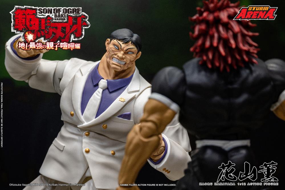 Preventa Figura Kaoru Hanayama (Storm Arena) - Baki Hanma: Son of Ogre marca Storm Collectibles escala 1/12