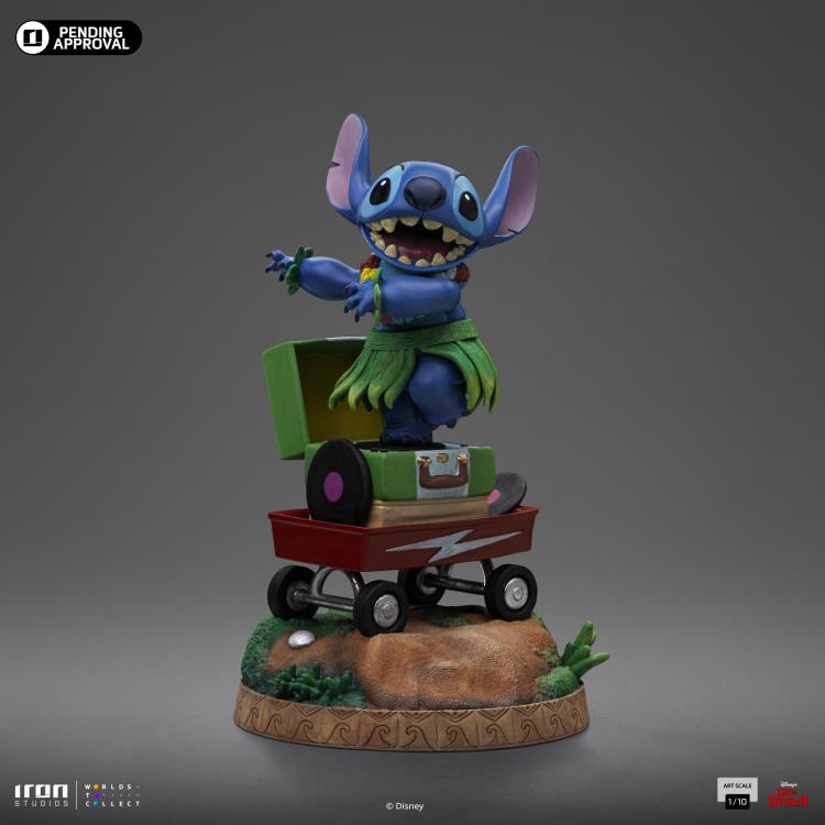 Preventa Estatua Stitch (Hula) - Lilo & Stitch - Limited Edition marca Iron Studios escala de arte 1/10
