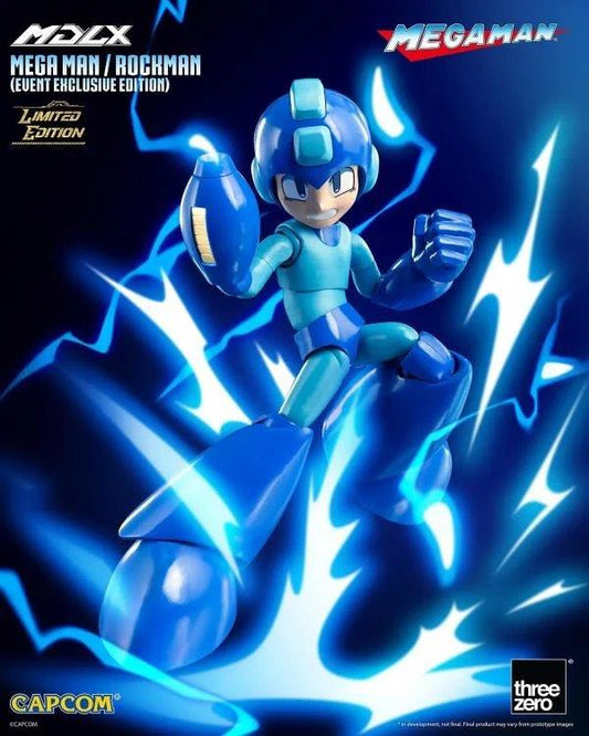 Pedido Figura MDLX Mega Man / Rockman (Event Exclusive version) (Edición Limitada) marca Threezero 3Z0572 escala pequeña 1/12