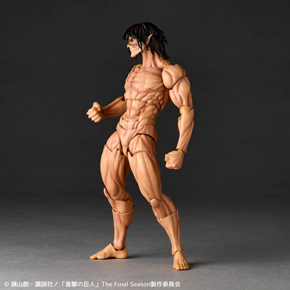 Preventa Figura Attack Titan (Eren Yeager) - Shingeki no Kyojin (Attack On Titan) - Amazing Yamaguchi Revoltech NR155 marca Kaiyodo (17 cm) (relanzamiento)