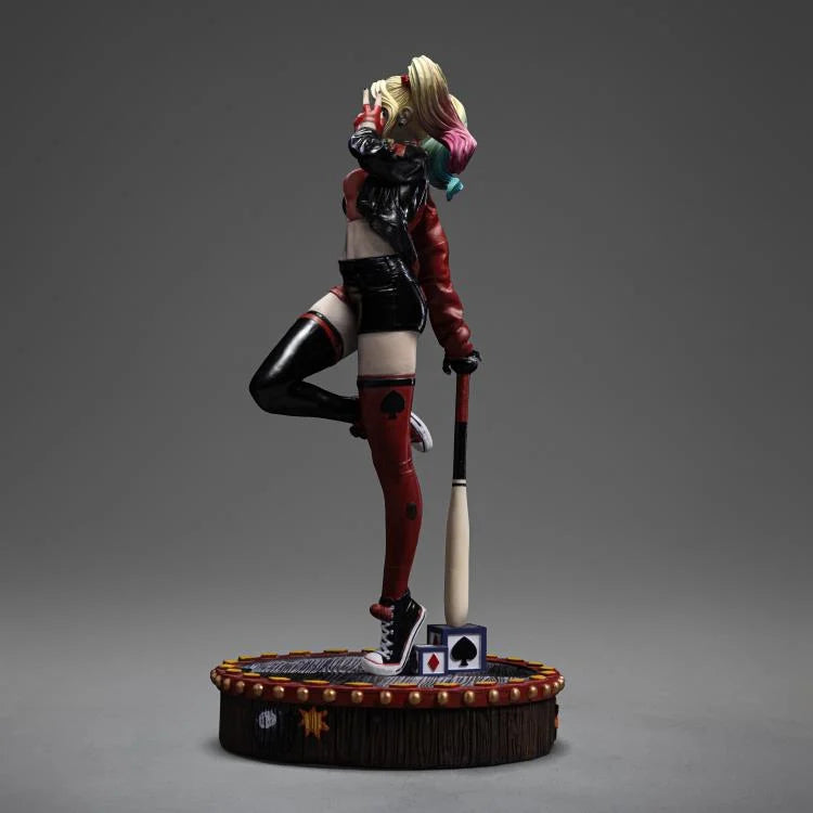 Preventa Estatua Harley Quinn - Gotham City Sirens - Limited Edition marca Iron Studios escala de arte 1/10