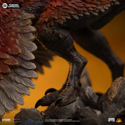 Preventa Estatua Pyroraptor - Jurassic World: Dominion - Limited Edition marca Iron Studios escala de arte 1/10