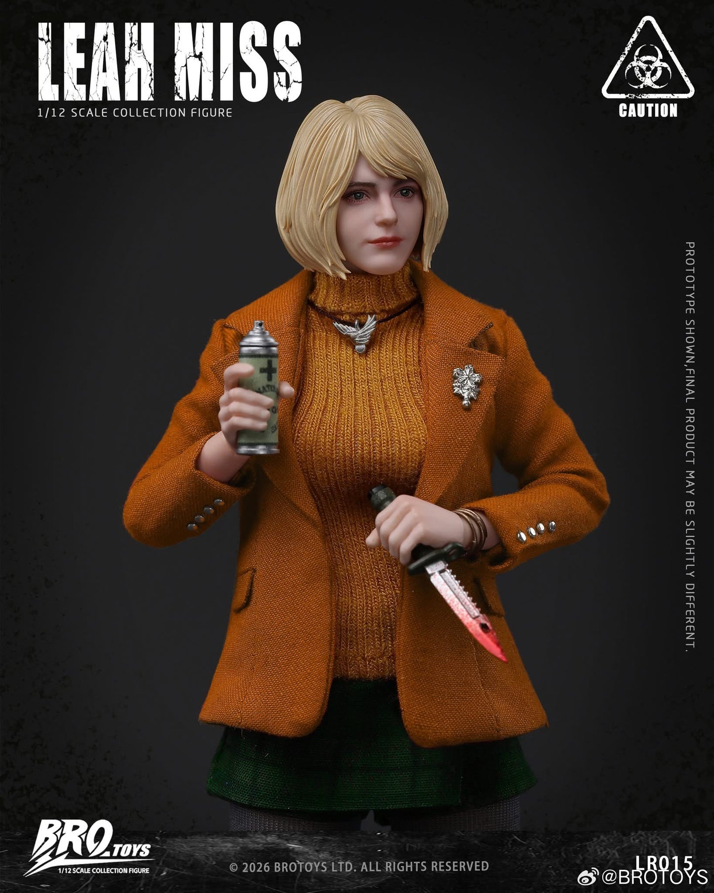 Preventa Figura Leah Miss marca Brotoys LR015 escala 1/12