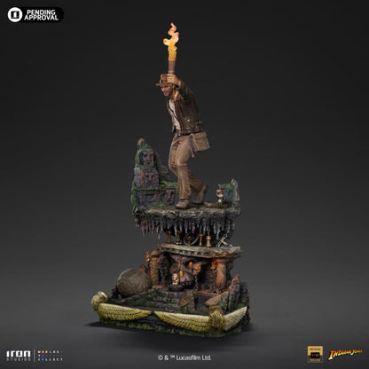 Preventa Estatua Indiana Jones (Deluxe) (Limited Edition) marca Iron Studios escala de arte 1/10