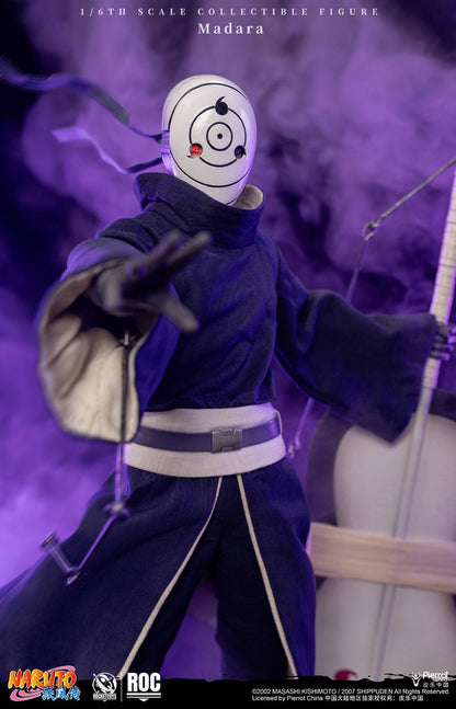 Preventa Figura Madara Uchiha (White Mask Version) - Naruto Shippuden marca Rocket Toys ROC-021 escala 1/6