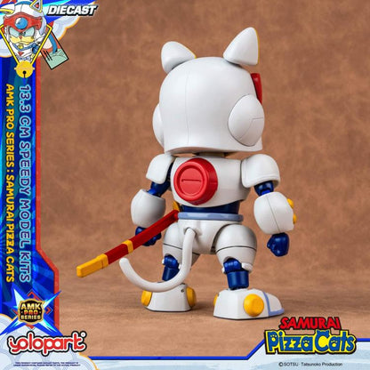 Preventa Figura Speedy (set doble) (Diecast)- Samurai Pizza Cats - AMK PRO Series - Model Kit marca Yolopark