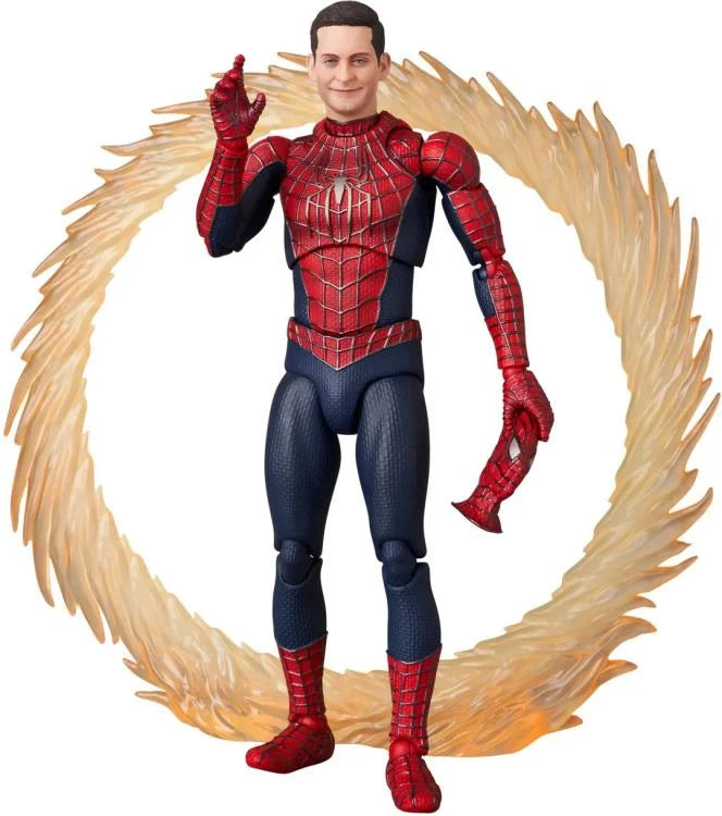 Preventa Figura Friendly Neighborhood Spider-Man - Spider-Man: No Way Home - MAFEX marca Medicom Toy No.241 escala pequeña 1/12