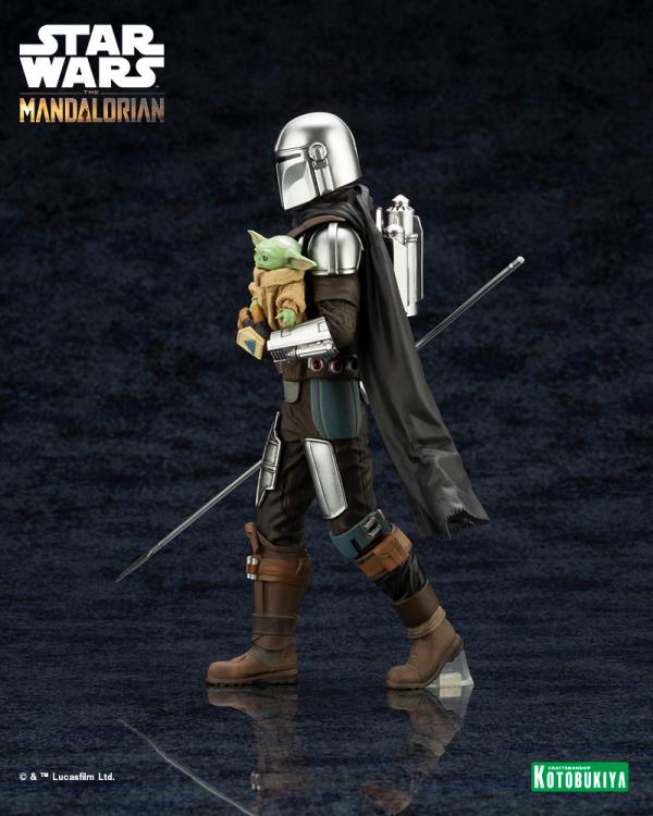 Pedido Estatua The Mandalorian & Grogu - Star Wars: The Mandalorian - ArtFX+ marca Kotobukiya escala 1/10