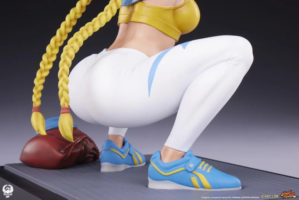 Preventa Estatua Cammy (Powerlifting Alpha Version) - Street Fighter Premier Series marca PCS Collectibles escala 1/4