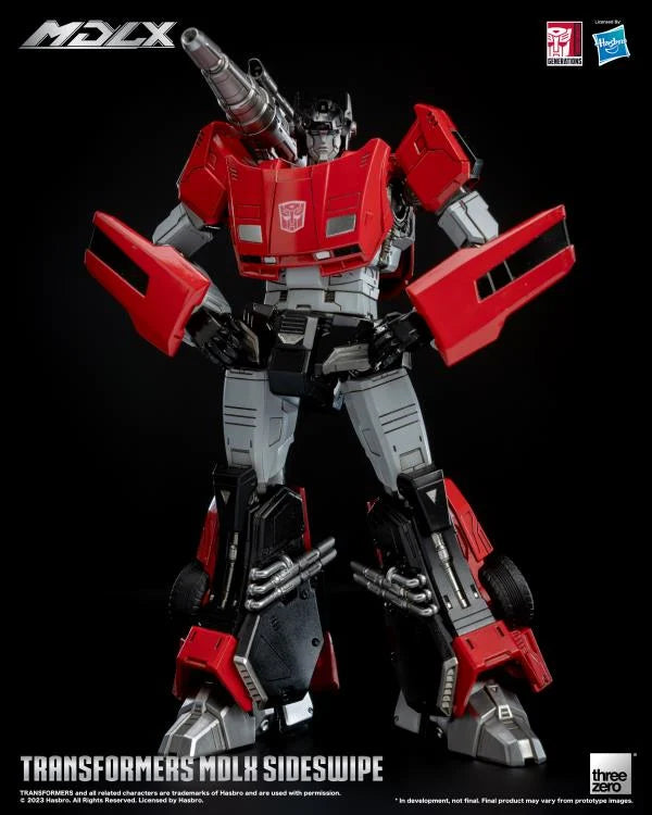 Preventa Figura MDLX SIDESWIPE - Transformers marca Threezero 3Z0337 (15 cm)