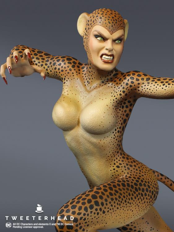 Pedido Estatua Cheetah - Super Powers Collection - DC Comics Maquette marca Tweeterhead