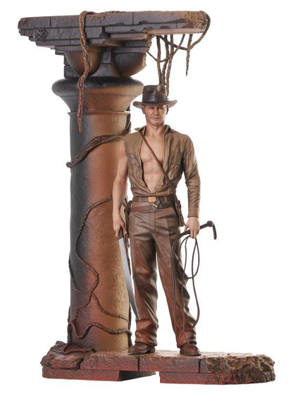 Preventa Estatua Indiana Jones (Edición limitada) (Resina) - Indiana Jones and the Temple of Doom - Premier Collection marca Diamond Select Toys escala 1/7