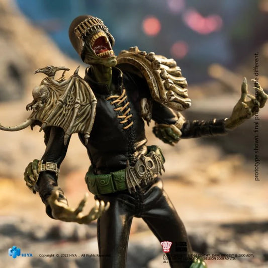 Preventa Figura Judge Death - 2000 AD Exquisite Super Series marca HIYA ESJ0054 escala 1/12