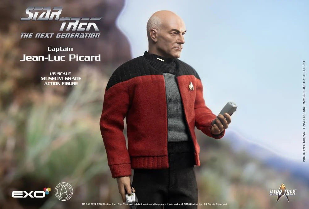 Preventa Figura Captain Jean-Luc Picard (Essential Darmok Uniform version) - Star Trek: The Next Generation marca EXO-6 EXO-01-019-EDU escala 1/6