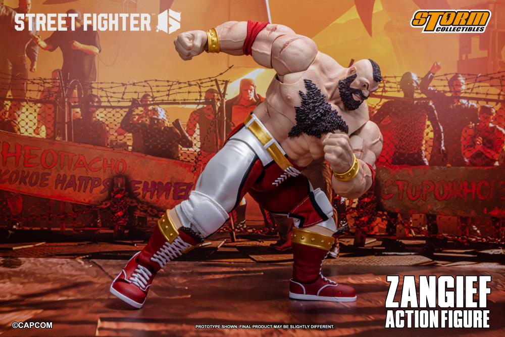 Pedido Figura Zangief - Street Fighter 6 marca Storm Collectibles escala 1/12