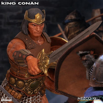 Preventa Figura King Conan - One:12 Collective marca Mezco Toyz 76803 escala pequeña 1/12