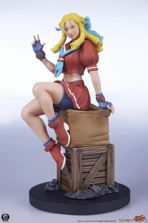Preventa Set Estatuas Karin y E. Honda - Street Jam - Street Fighter marca PCS Collectibles escala 1/10