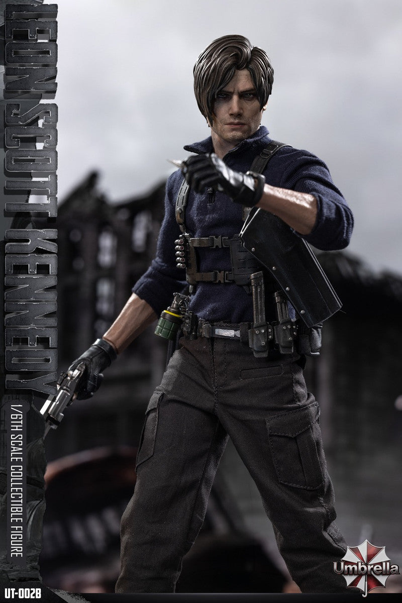 Preventa Figura Agent Leon (Sculpted Hair Version) marca Umbrella UT-002B escala 1/6