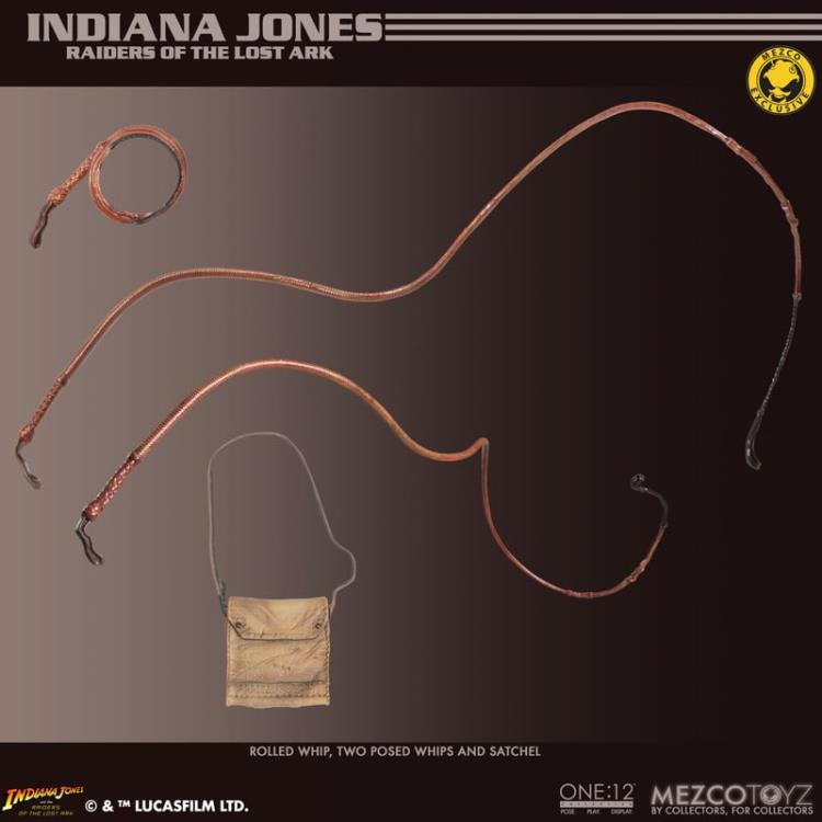 Preventa Figura Indiana Jones (Exclusive Edition) - Raiders of the Lost Ark - One:12 Collective marca Mezco Toyz 77650 escala pequeña 1/12