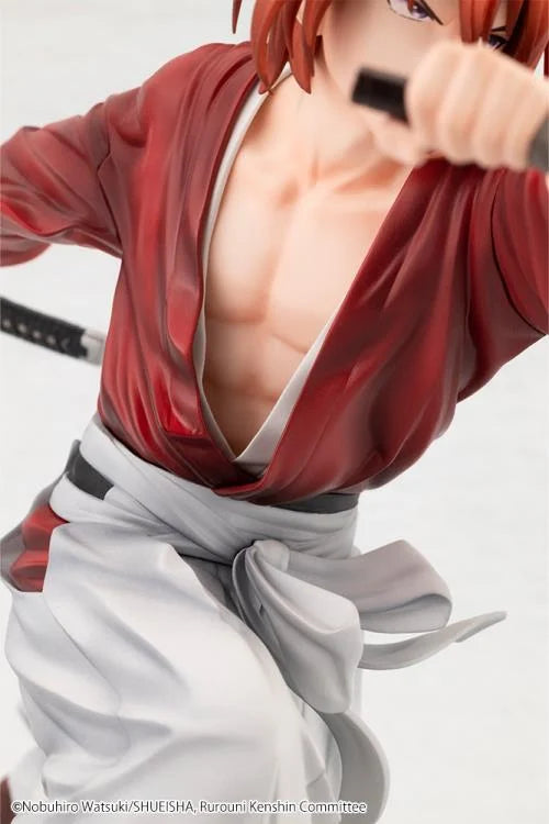 Preventa Estatua Kenshin Himura - Rurouni Kenshin: Meiji Swordsman Romantic Story - ArtFX J marca Kotobukiya escala 1/8