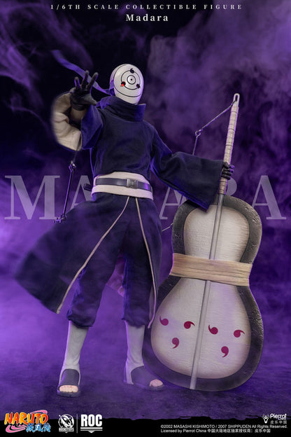 Preventa Figura Madara Uchiha (White Mask Version) - Naruto Shippuden marca Rocket Toys ROC-021 escala 1/6