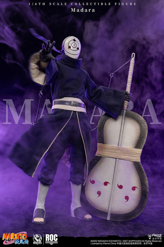 Preventa Figura Madara Uchiha (White Mask Version) - Naruto Shippuden marca Rocket Toys ROC-021 escala 1/6
