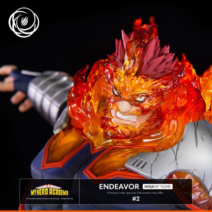 Preventa Estatua Endeavor (Limited Edition) - My Hero Academia Ikigai marca TSUME a escala 1/6 (34 cm)